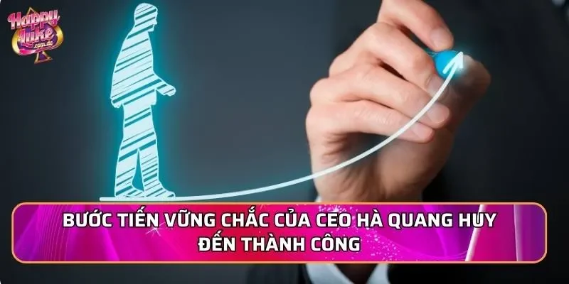 Bước tiến vững chắc của CEO Hà Quang Huy đến thành công
