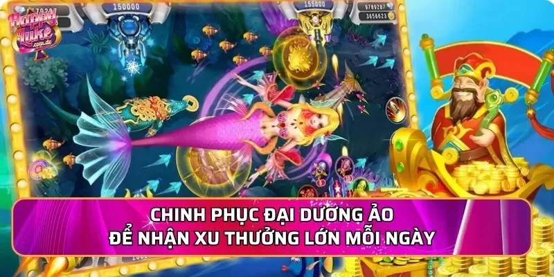 Chinh phục đại dương ảo để nhận xu thưởng lớn mỗi ngày