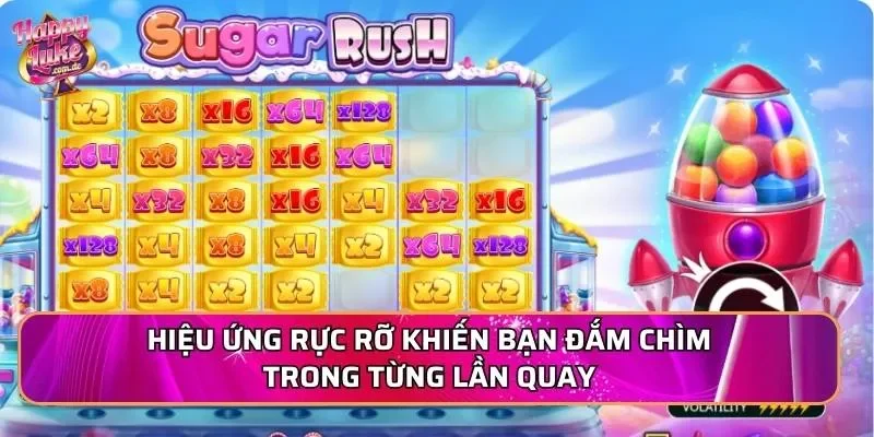 Hiệu ứng rực rỡ khiến bạn đắm chìm trong từng lần quay