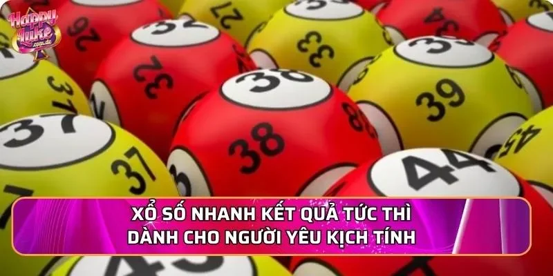 Xổ số nhanh kết quả tức thì dành cho người yêu kịch tính