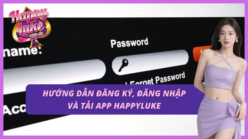 Hướng dẫn đăng ký, đăng nhập và tải app Happyluke
