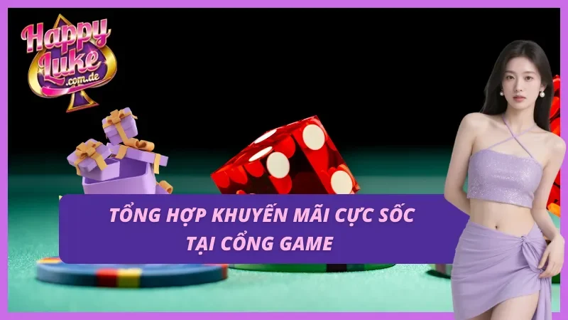 Tổng hợp khuyến mãi cực sốc tại cổng game Happyluke